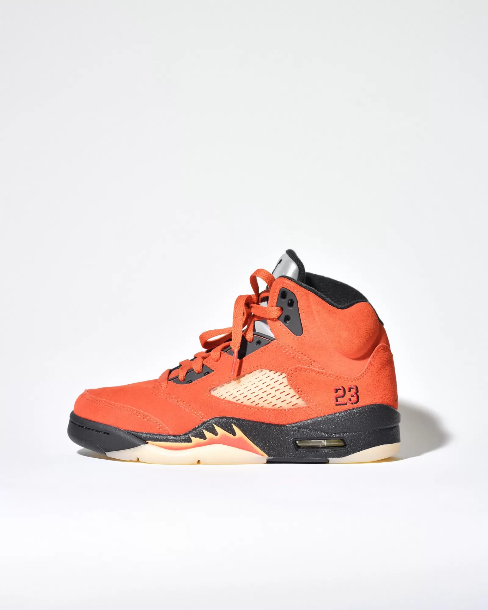 La Piscine Paris Baskets en daim Air Jordan 5 Dunk On Mars 5 retro Nike Orange Best
