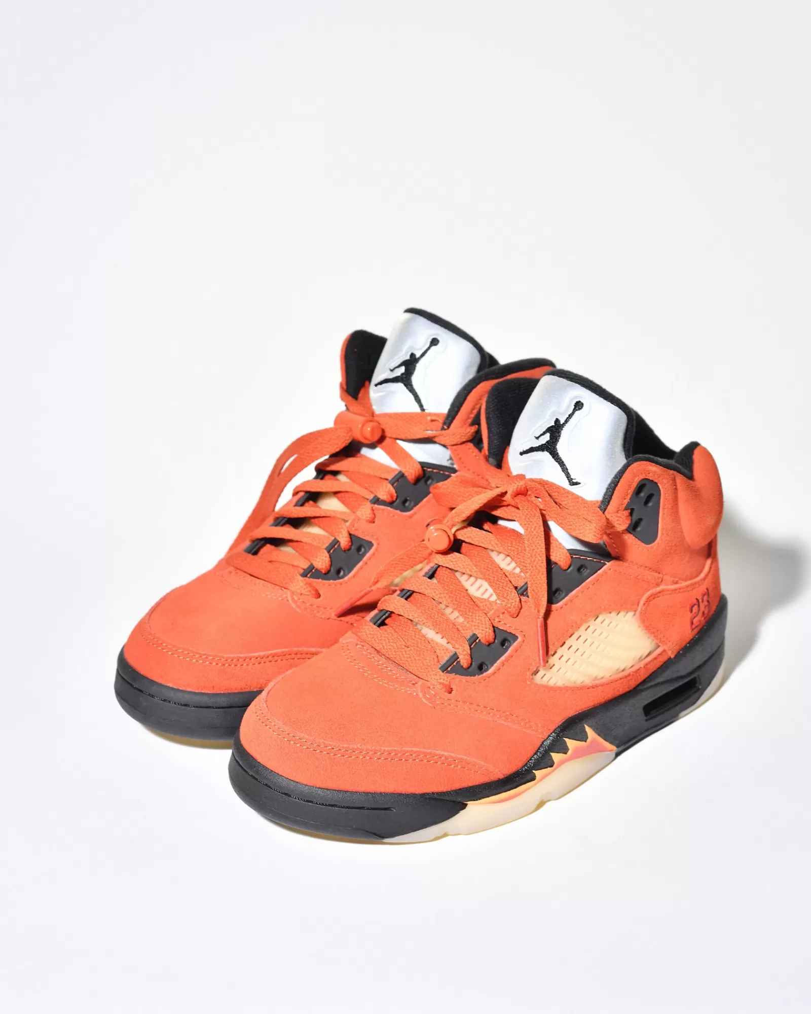 La Piscine Paris Baskets en daim Air Jordan 5 Dunk On Mars 5 retro Nike Orange Best
