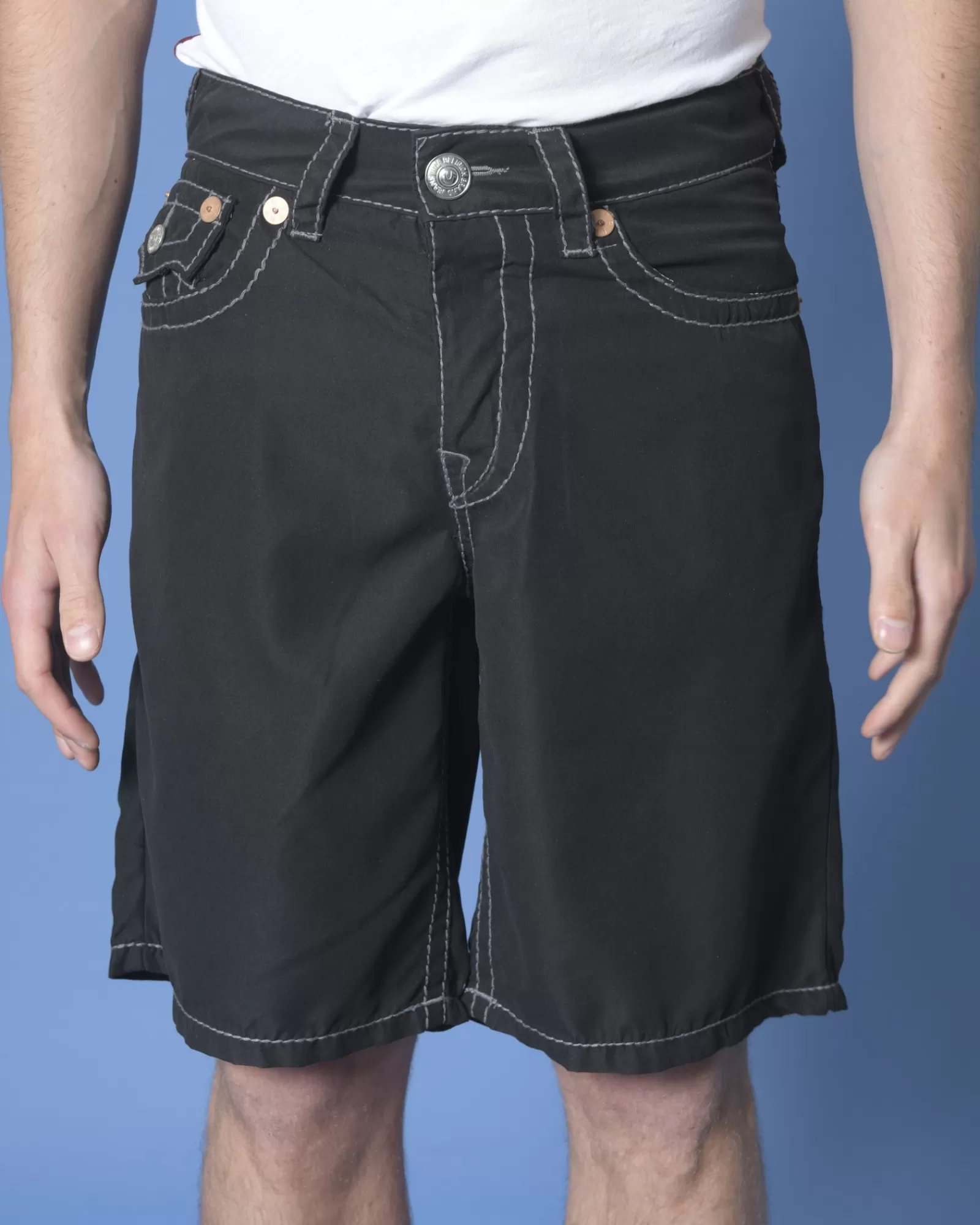 La Piscine Paris Bermuda True Religion Noir Hot