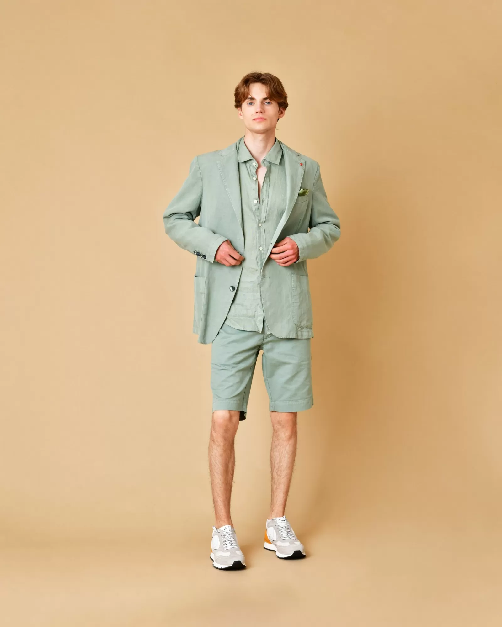 La Piscine Paris Blazer de gris AT.P.CO Vert Clearance