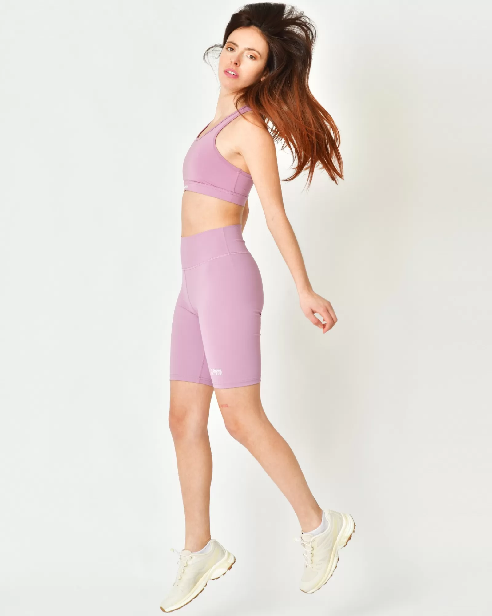 La Piscine Paris Brassière de sport en tissu stretch 7 Days Active Violet Best Sale