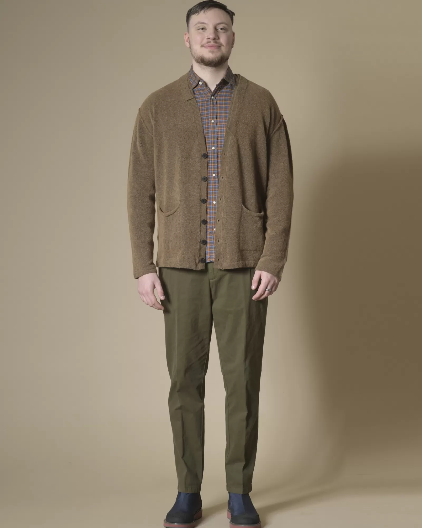 La Piscine Paris Cardigan en laine Isabel Benenato Marron Best