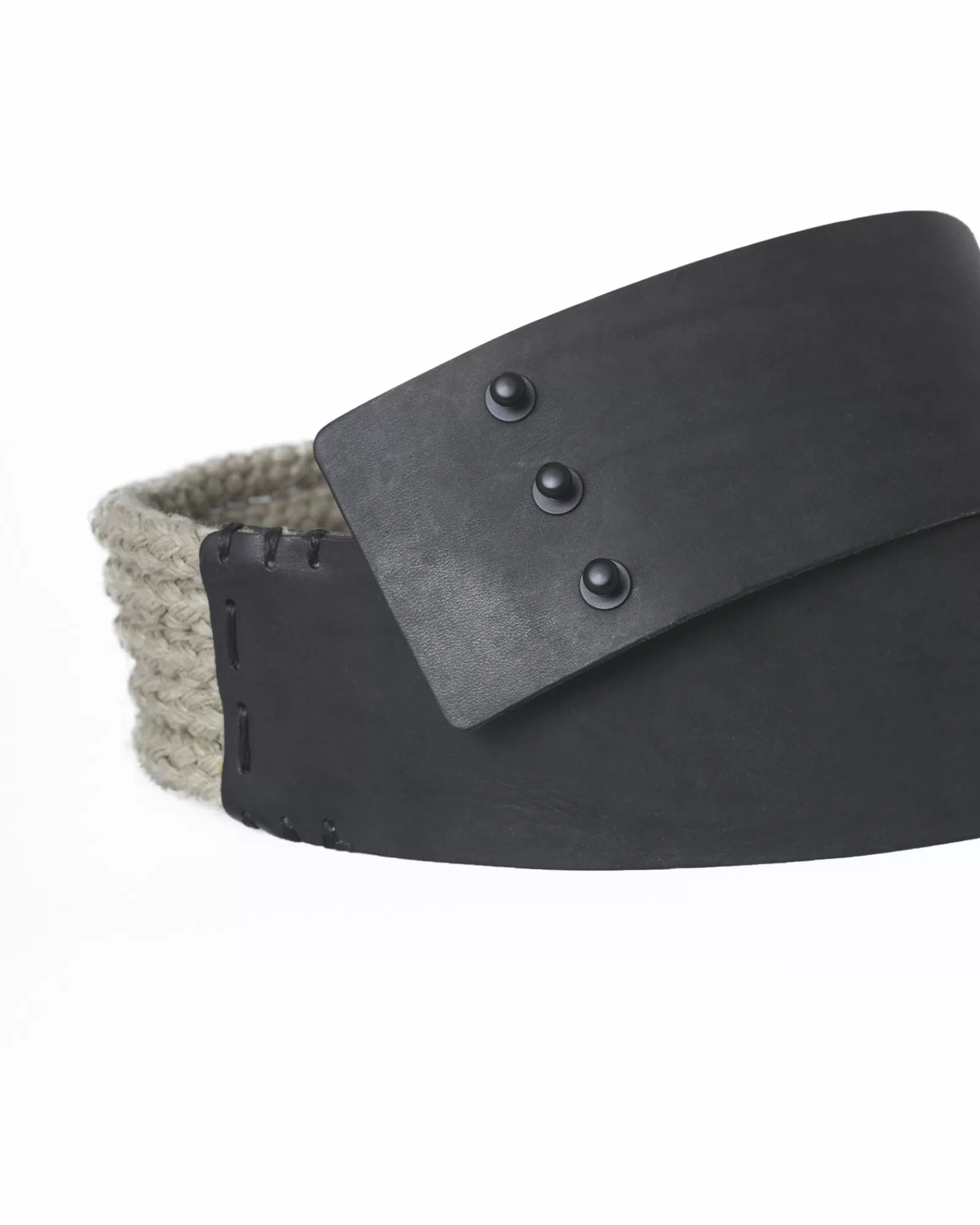 La Piscine Paris Ceinture bi-matière Ter Et Bantine Noir Cheap