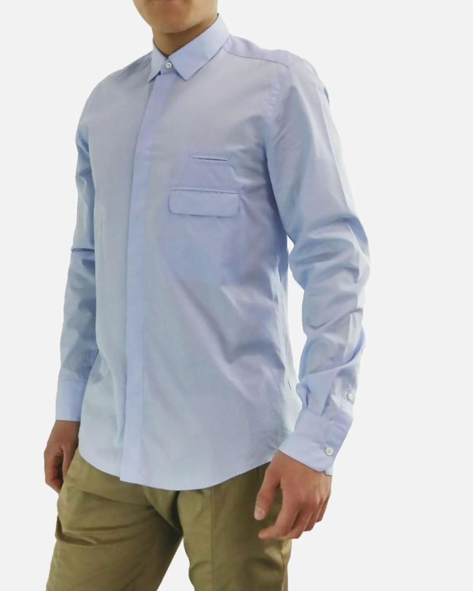 La Piscine Paris Chemise ciel à poches fantaisie Low Brand Bleu Online