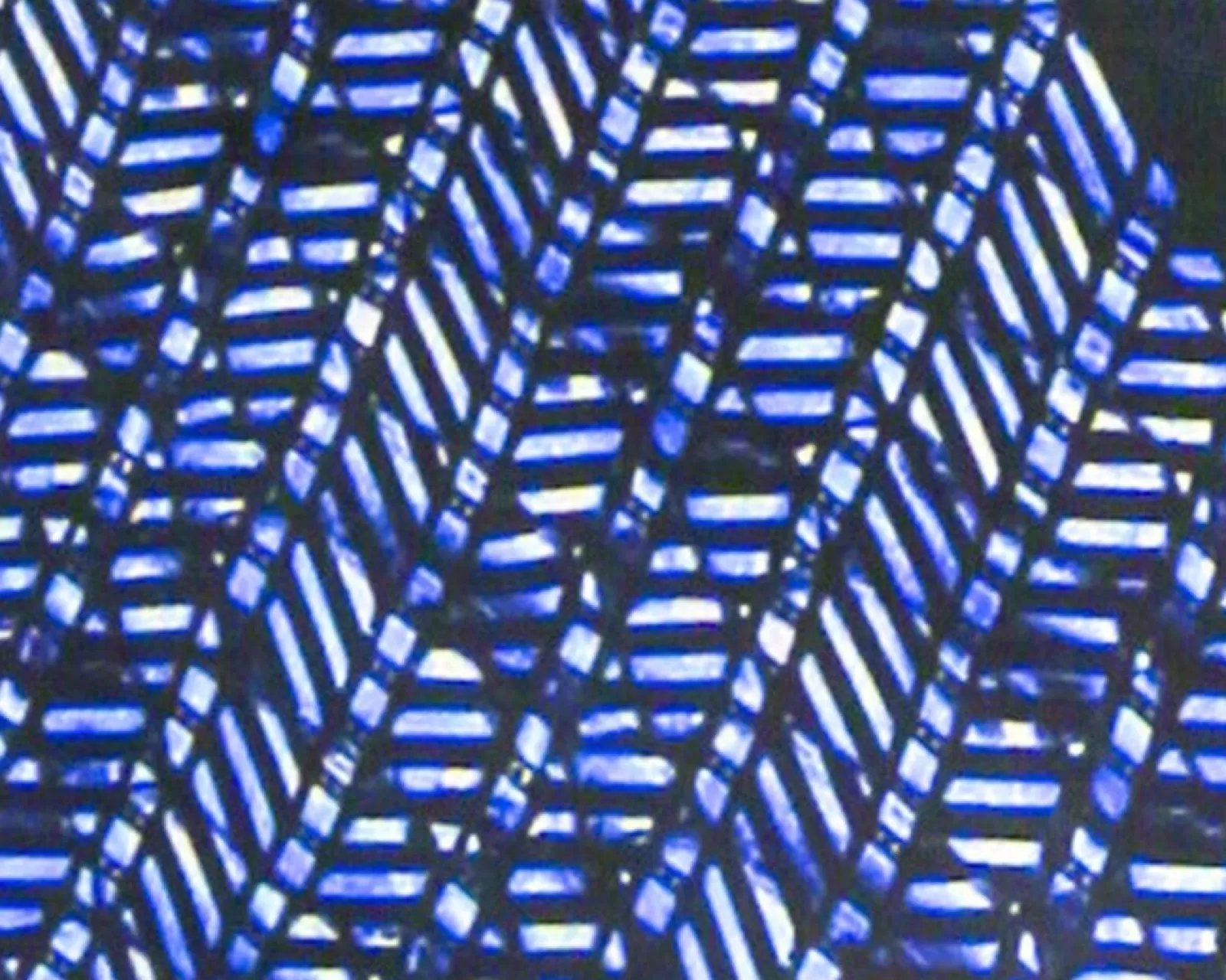 La Piscine Paris Foulard triangle en soie Roberto Cavalli Bleu Best