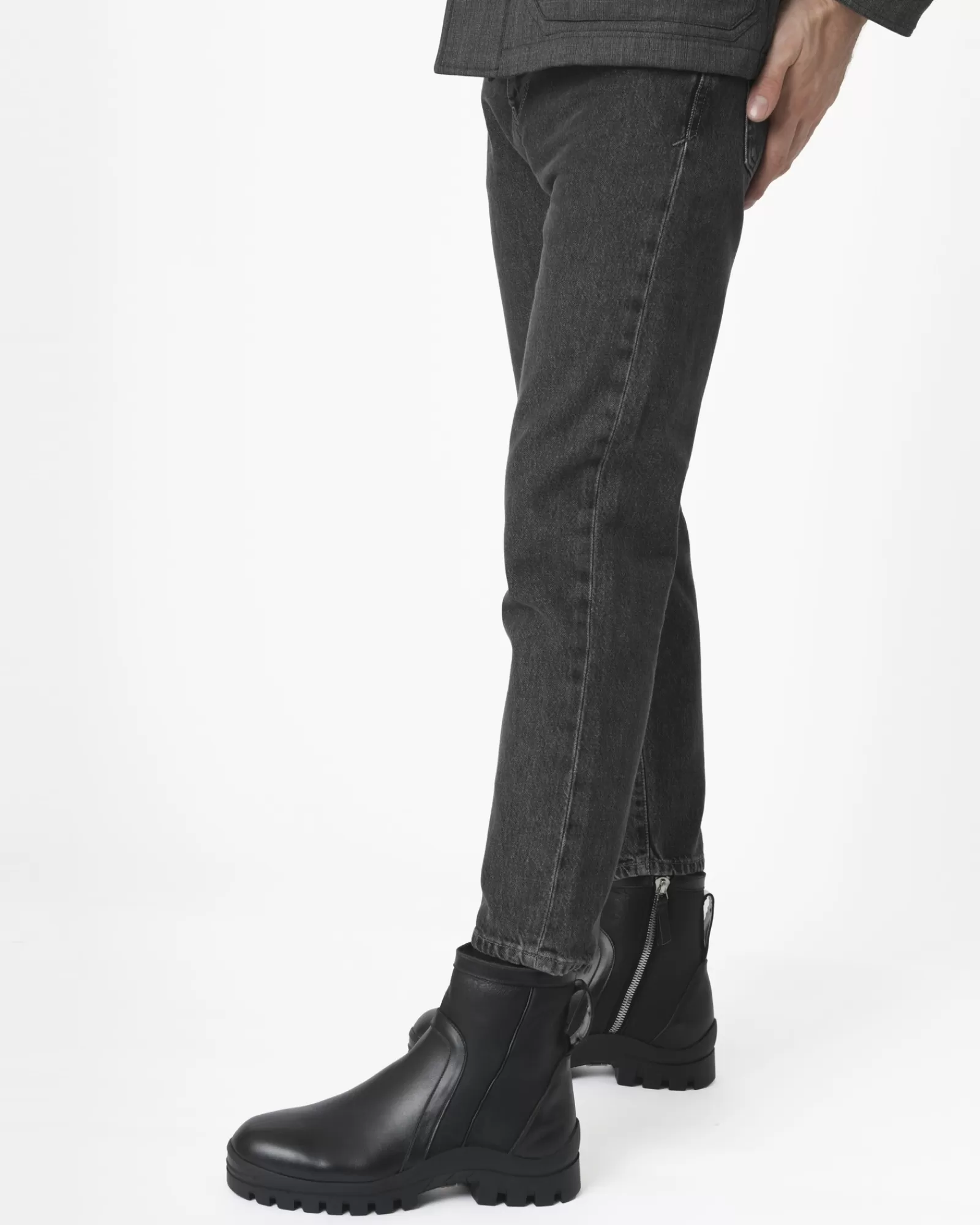La Piscine Paris Jean coupe droite Michael Coal Noir Best Sale