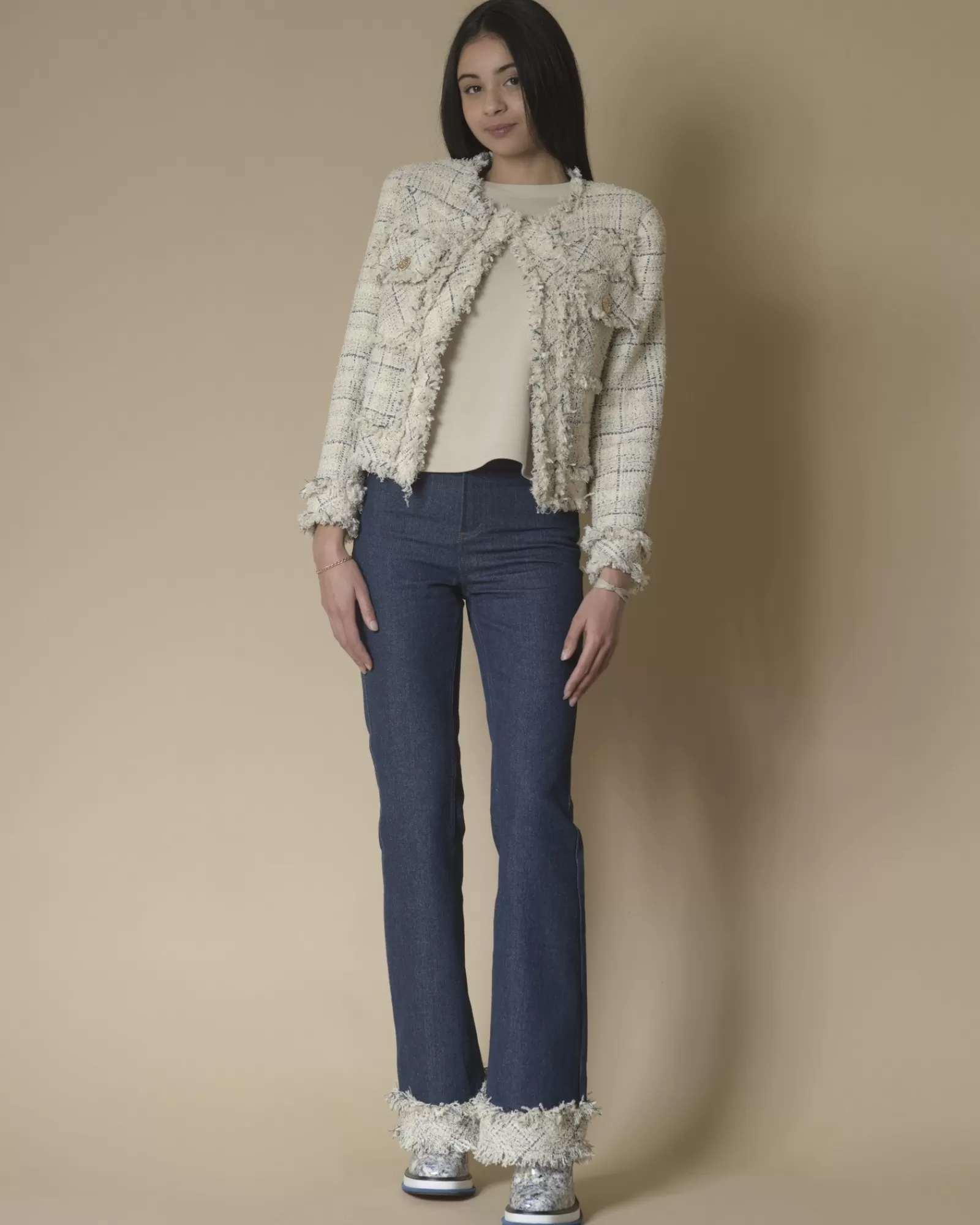 La Piscine Paris Jean denim Edward Achour Bleu Best Sale