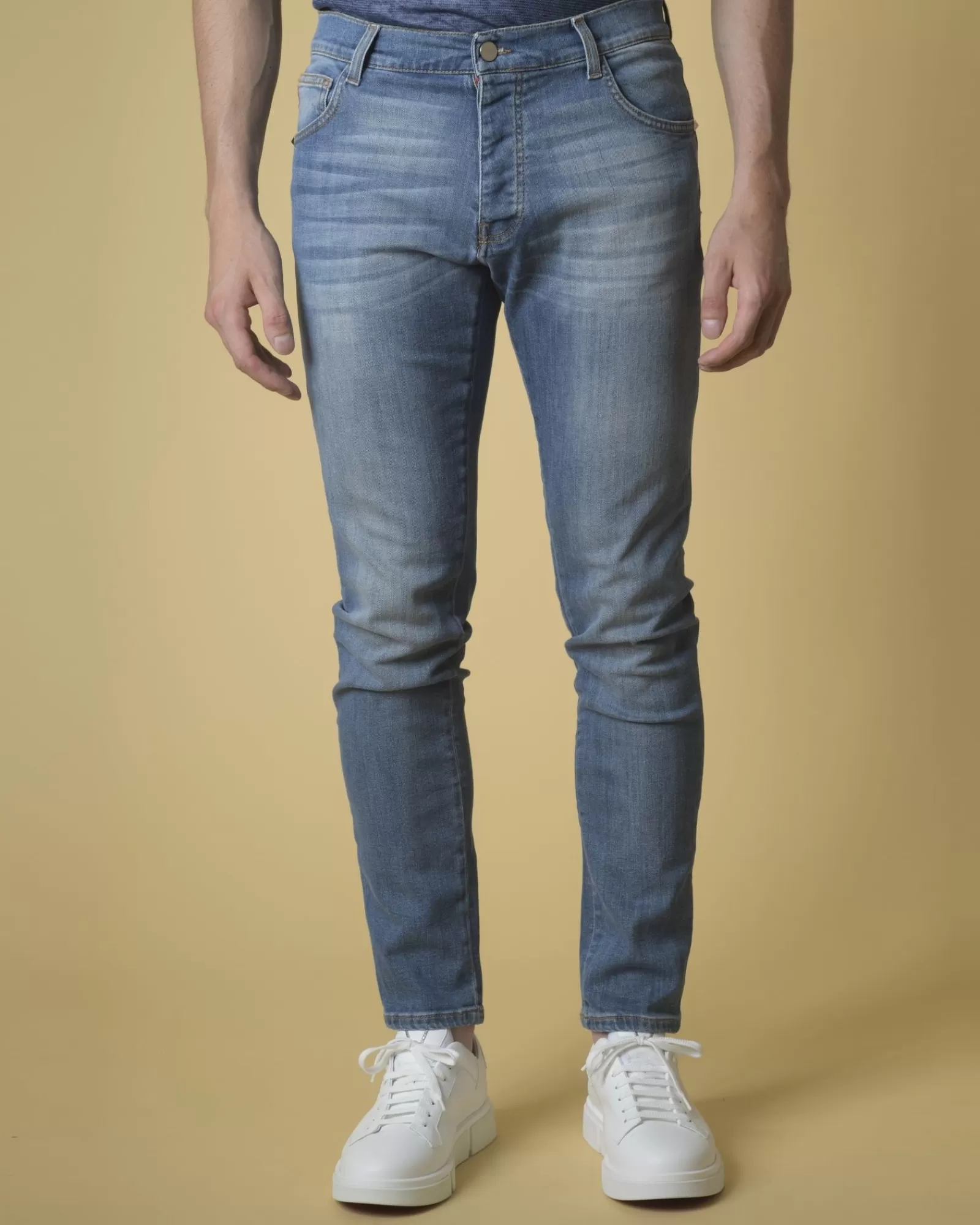 La Piscine Paris Jean skinny Castelbajac Bleu Fashion