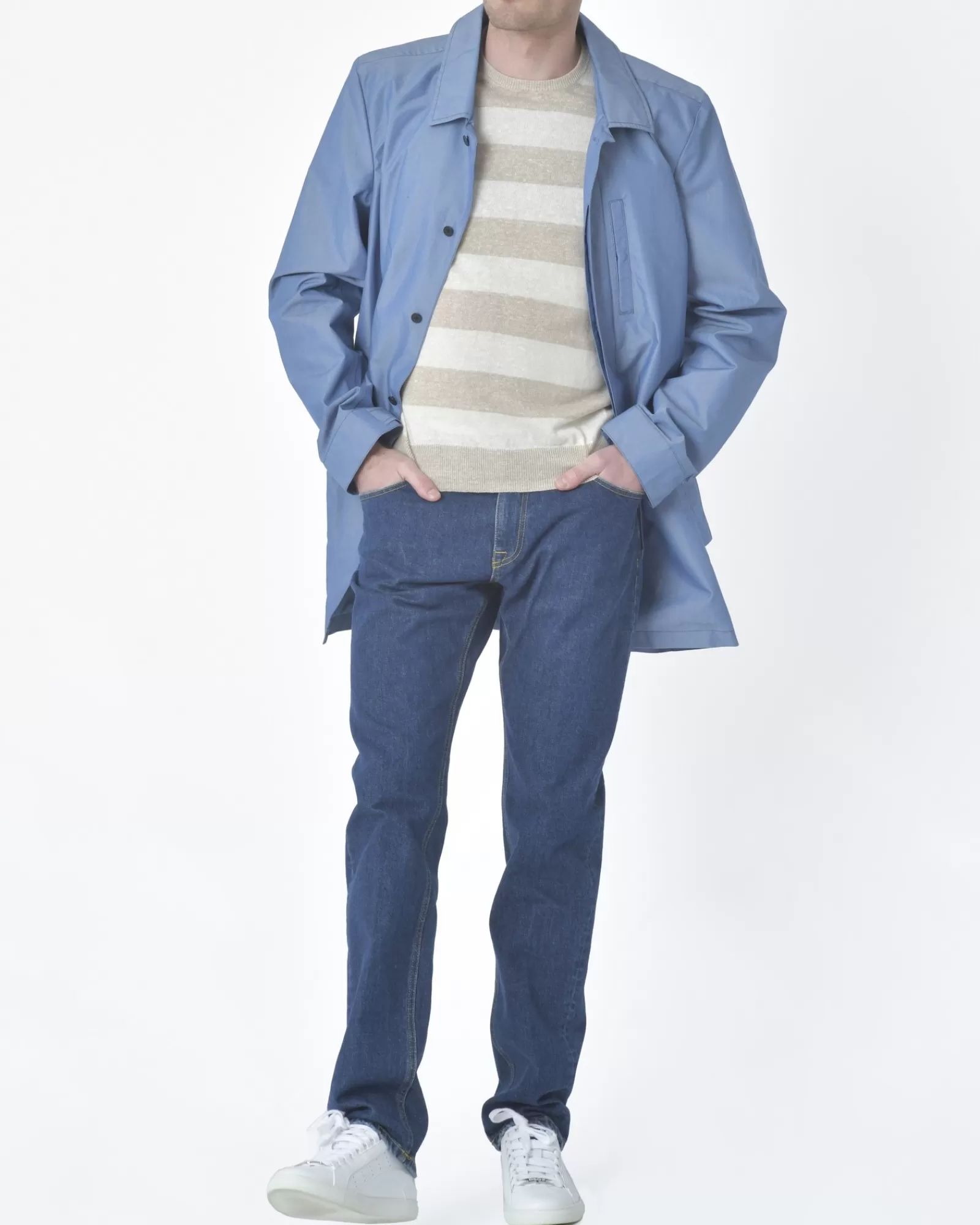 La Piscine Paris Manteau imperméable Scotch & Soda Bleu Shop