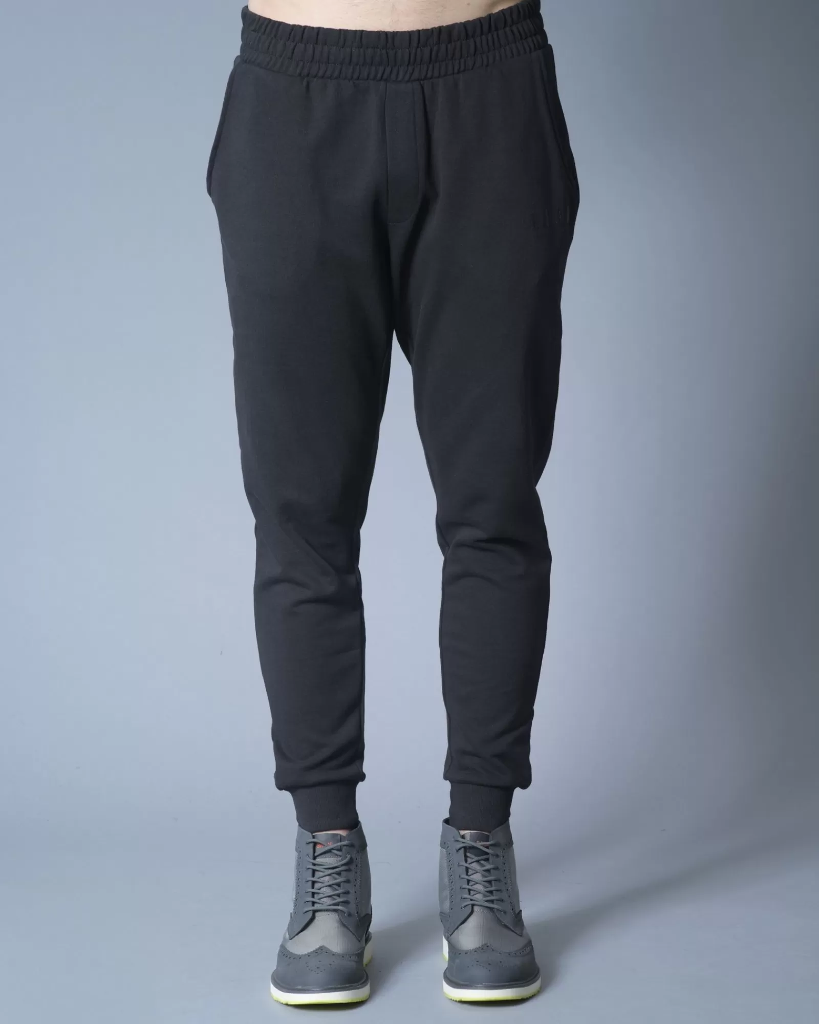 La Piscine Paris Pantalon survêtement en jersey coton John Richmond Noir Shop