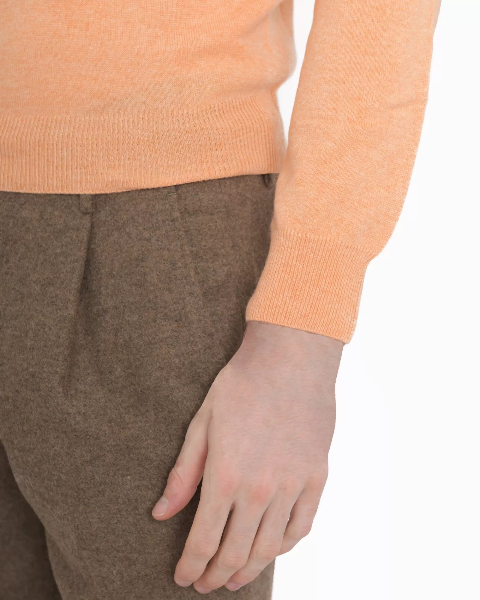 La Piscine Paris Pull clair en cachemire Casheart Orange Online