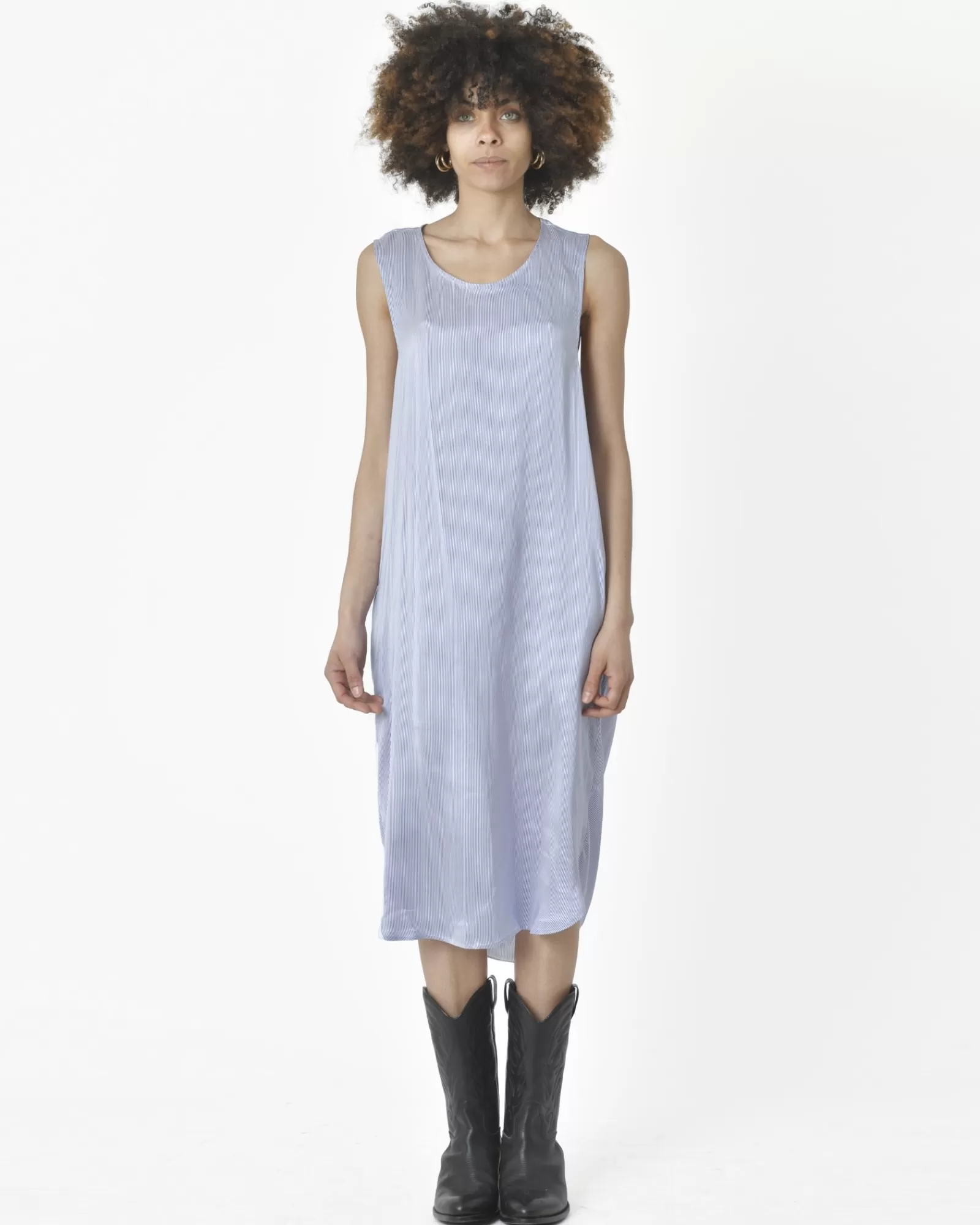 La Piscine Paris Robe blanche rayures es Toos Franken Bleu Best