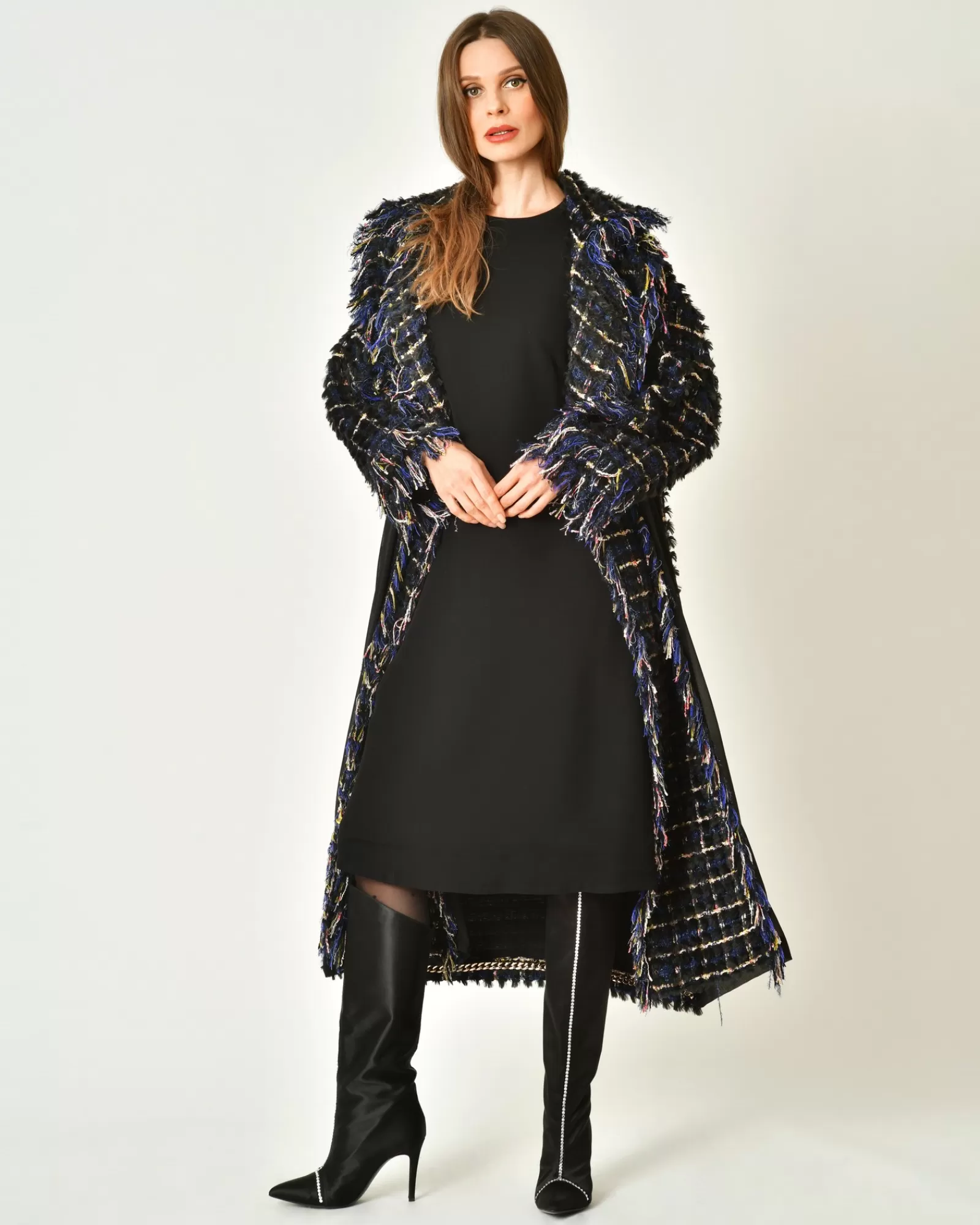 La Piscine Paris Robe en viscose sans manches Malloni Noir Store