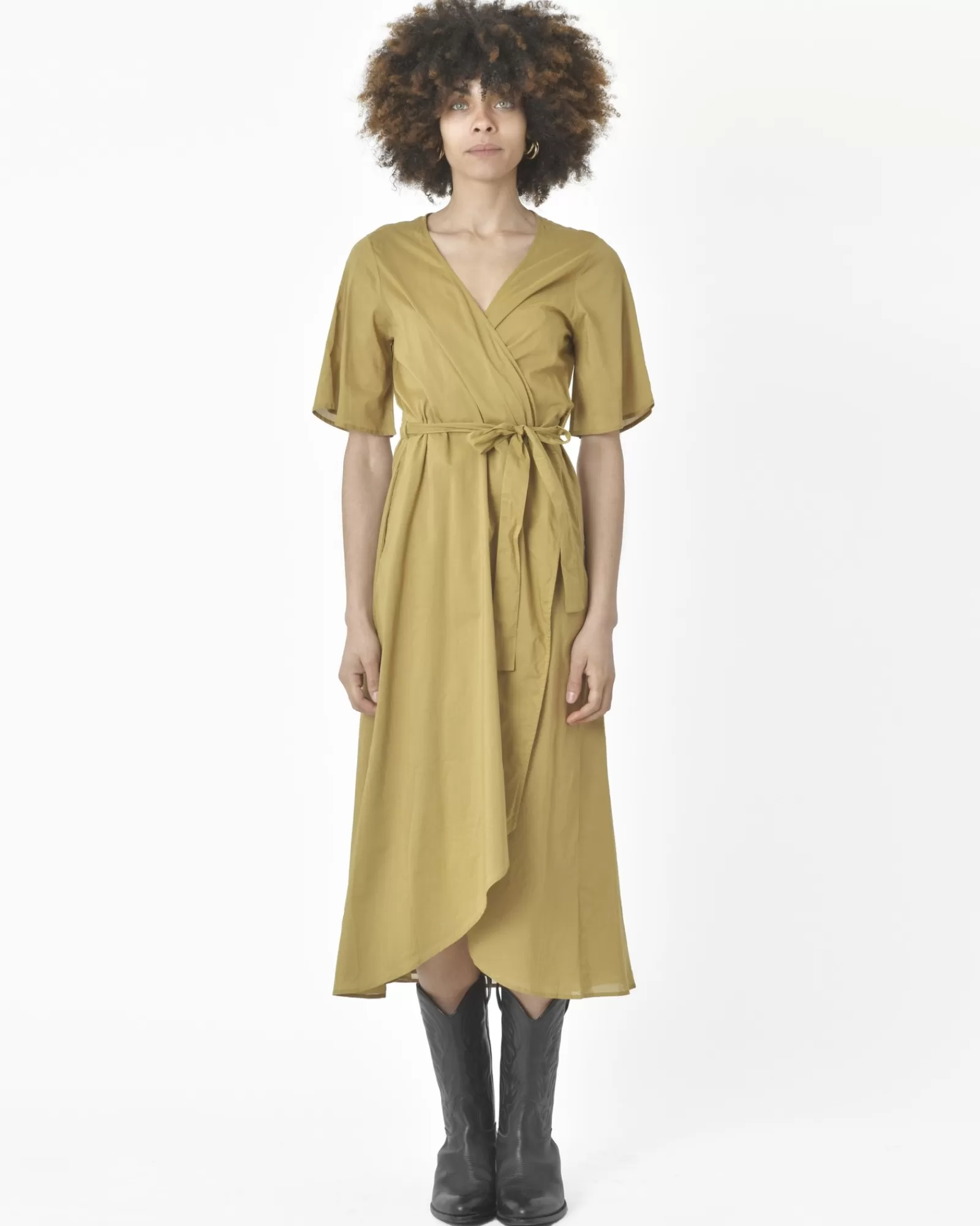 La Piscine Paris Robe Diega Kaki Discount