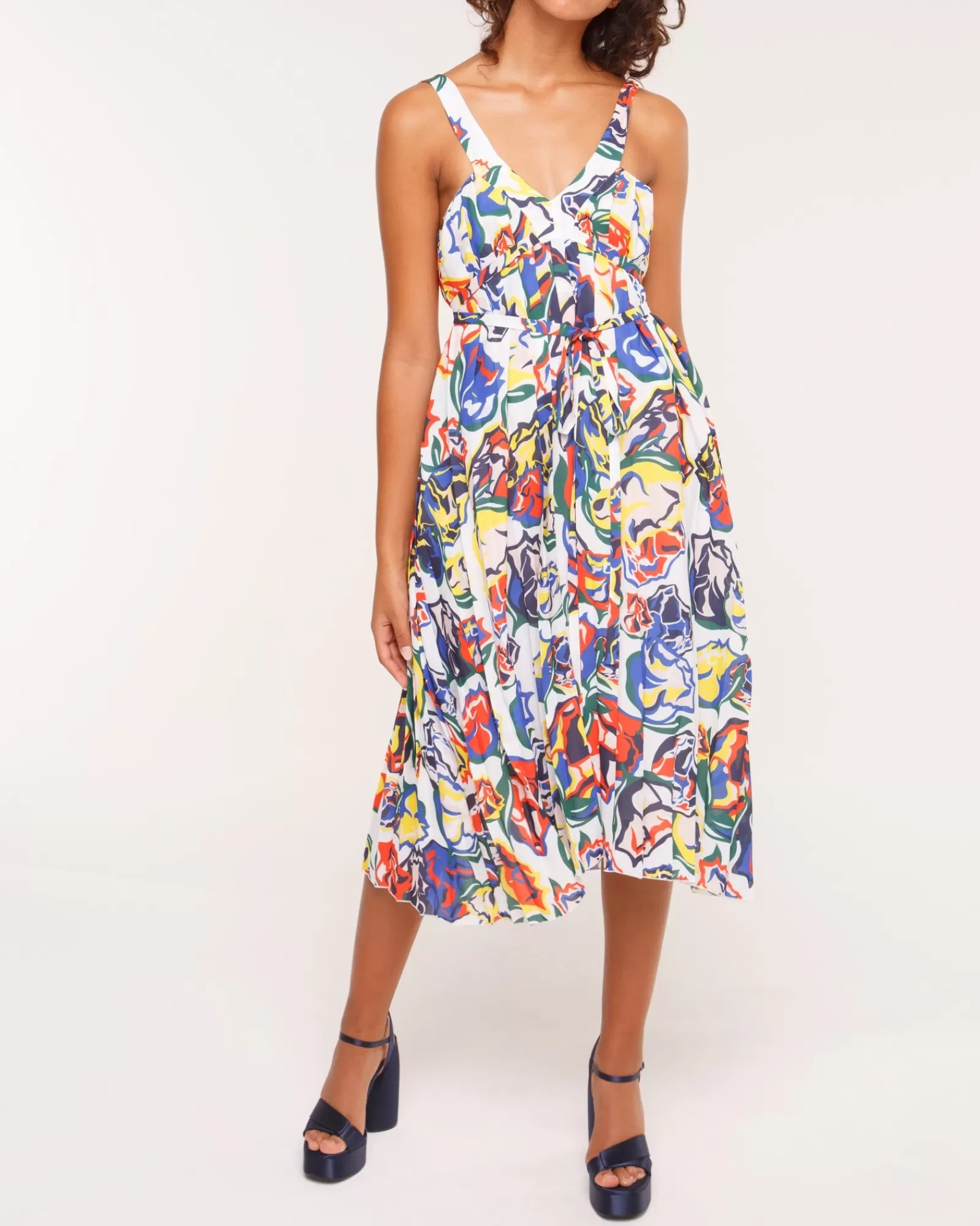 La Piscine Paris Robe plissée Chacok Multicolore Shop