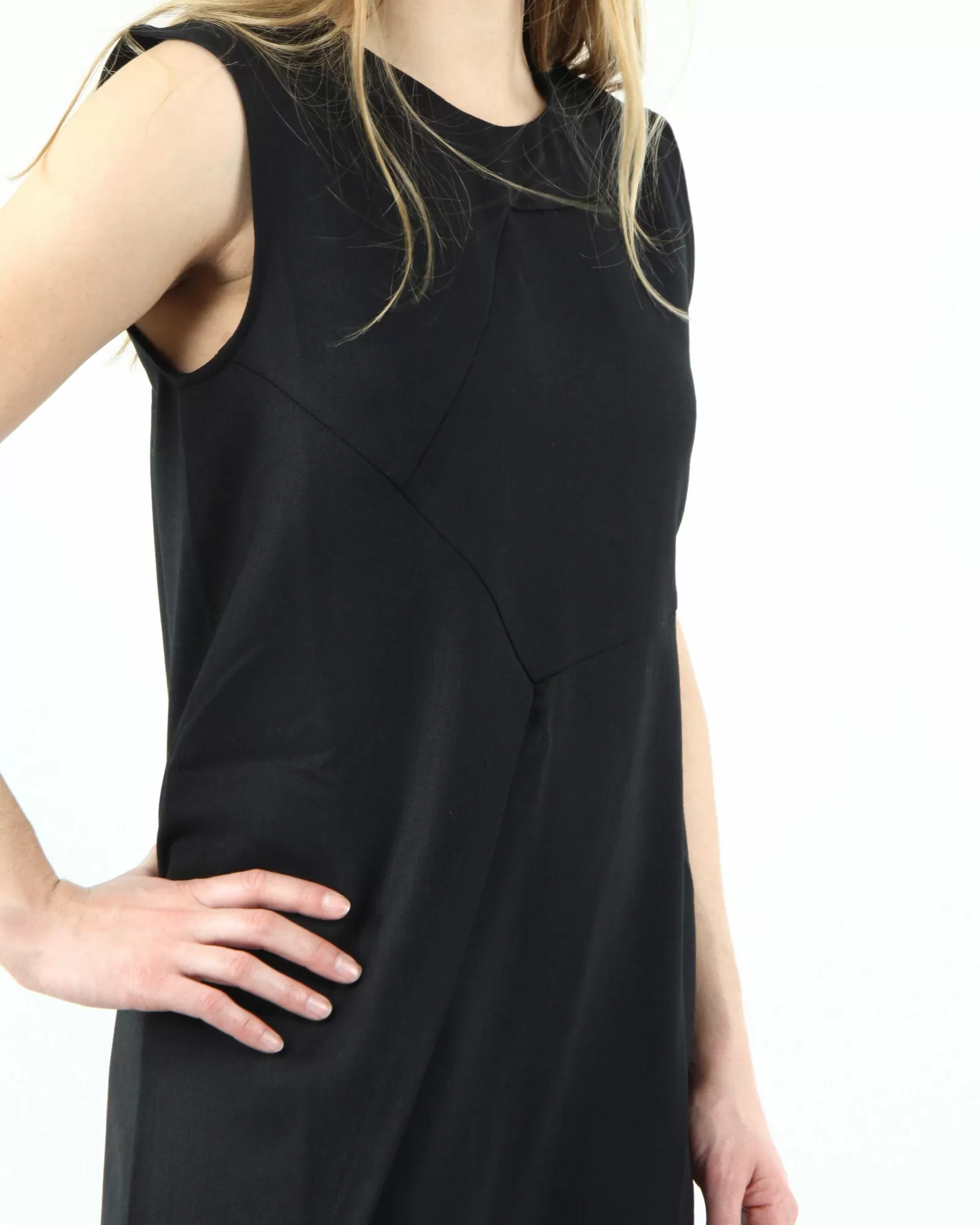 La Piscine Paris Robe sans manches e Damir Doma Noir Shop