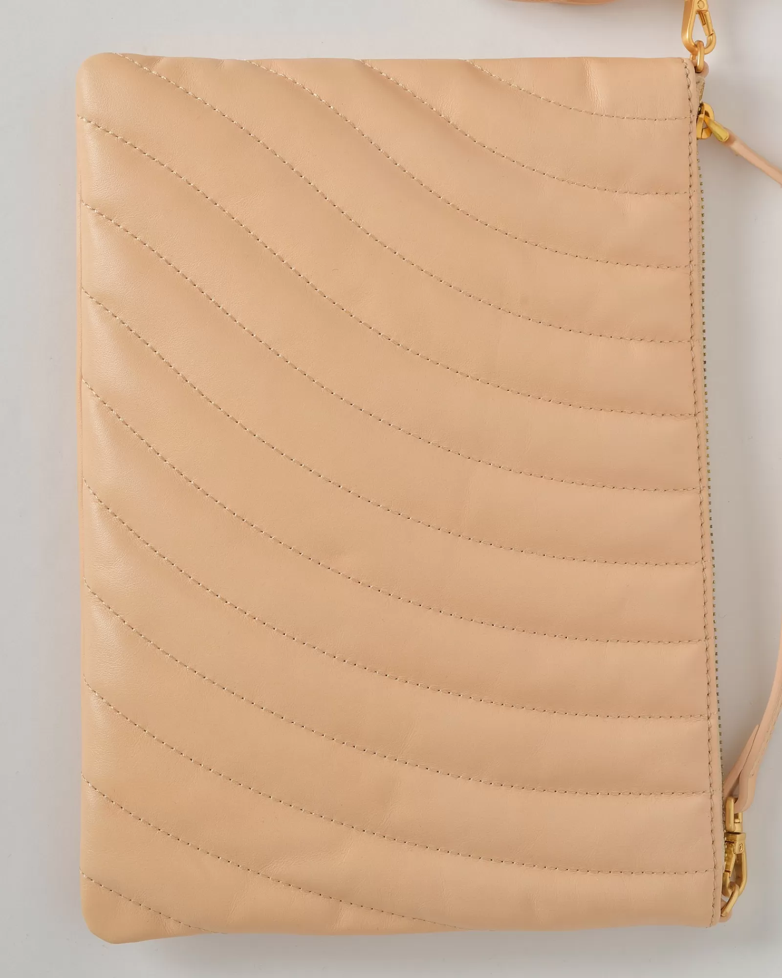 La Piscine Paris Sac porté épaule en cuir Coccinelle Beige Sale