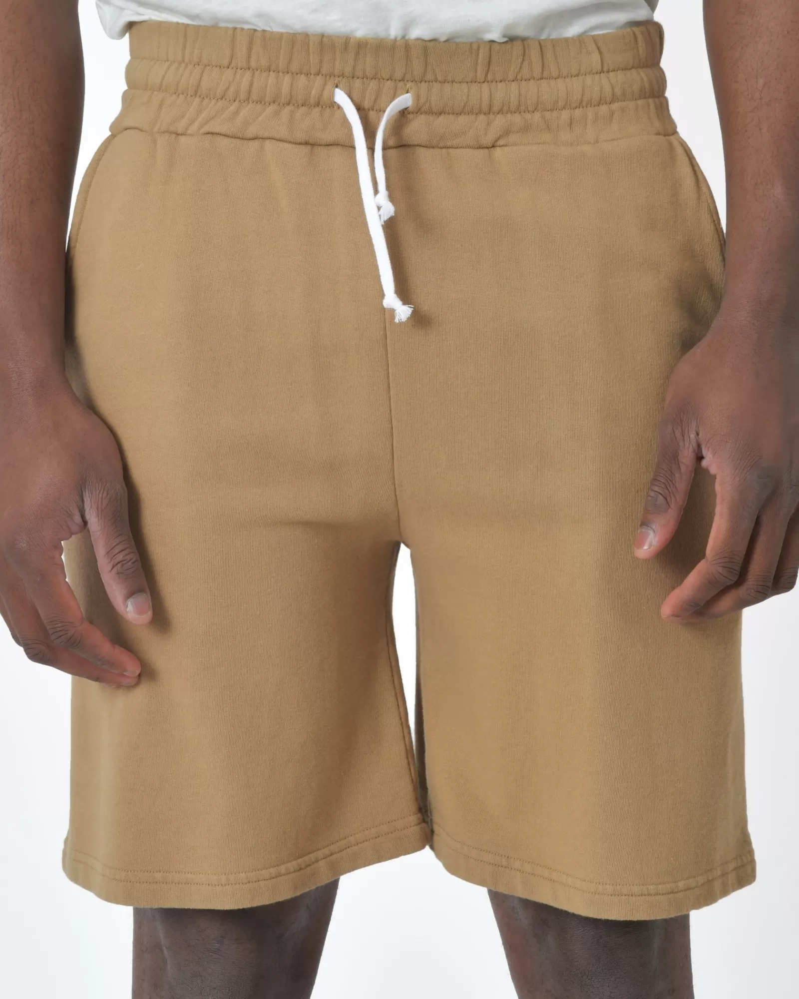 La Piscine Paris Short confort en coton couleur True Nyc Taupe Store