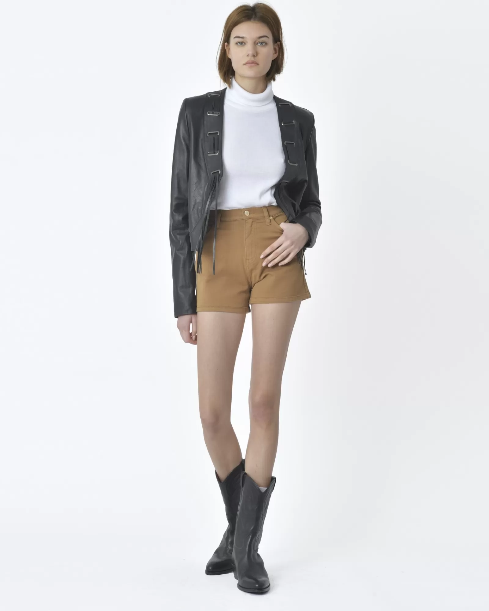 La Piscine Paris Short True Nyc Marron Cheap