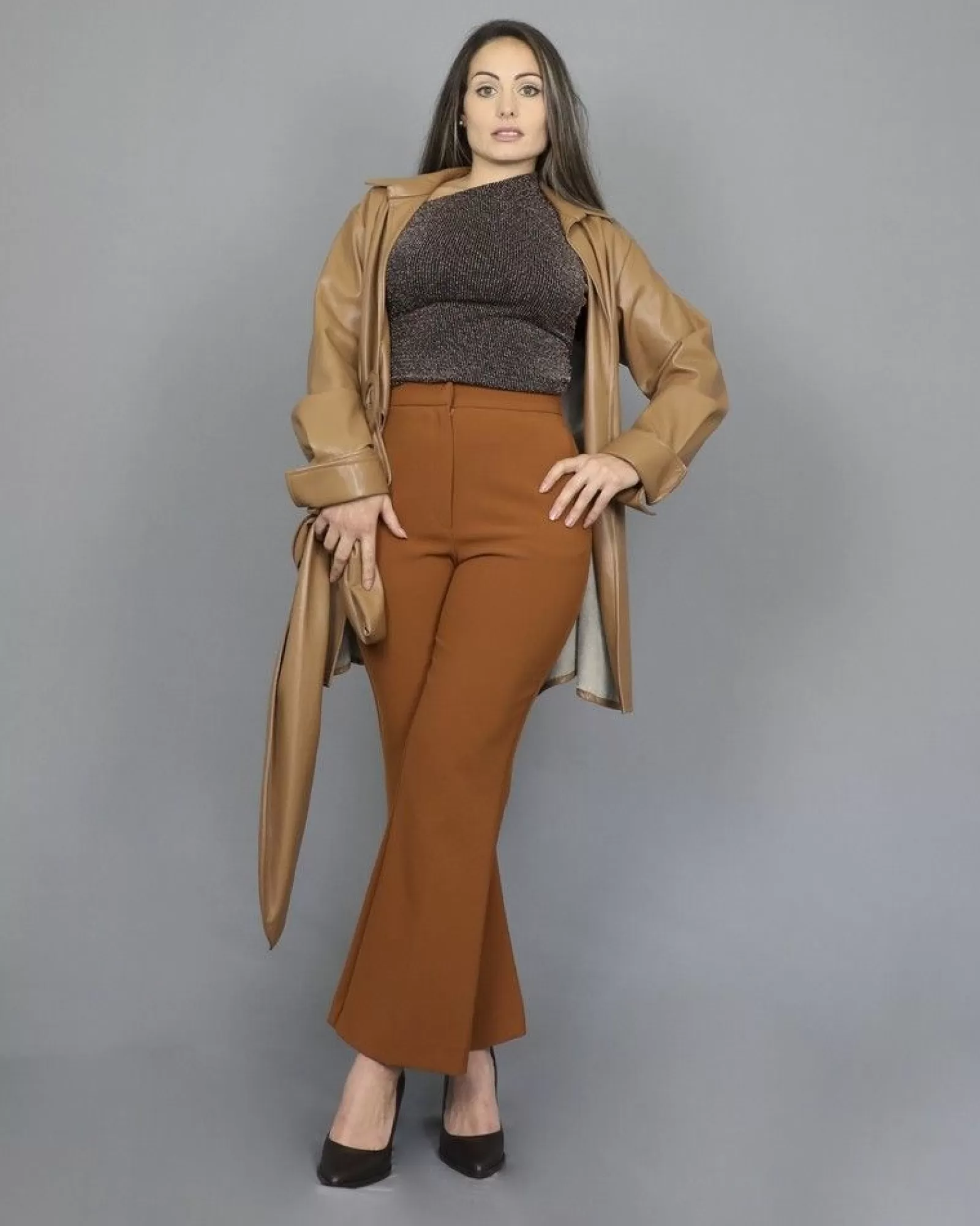 La Piscine Paris Top col asymétrique à fils métallisés Space Simona Corsellini Noir Store