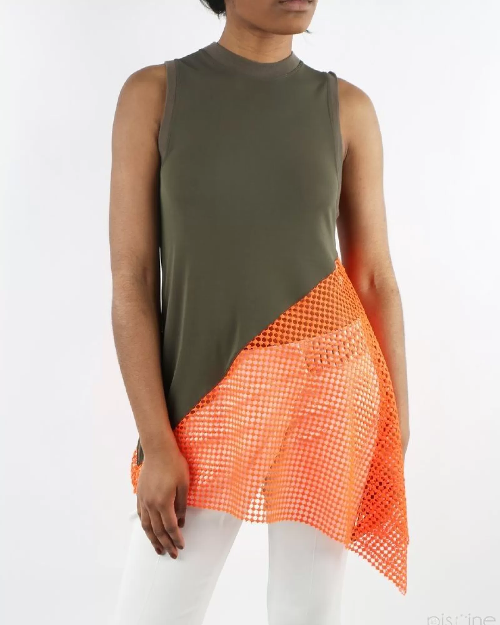 La Piscine Paris Top asymétrique Damir Doma Kaki Cheap