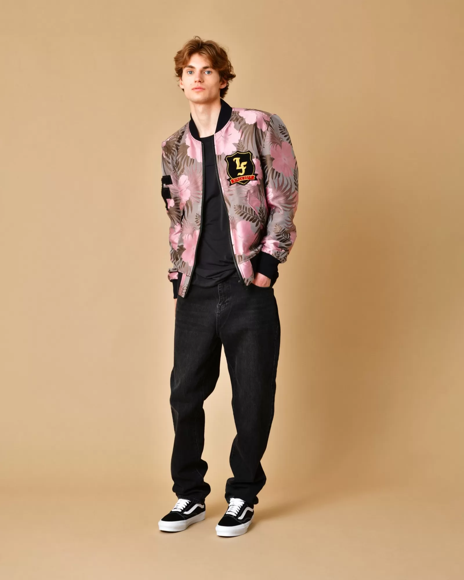 La Piscine Paris Veste en imprimé floral et taupe Lords & Fools Rose Online