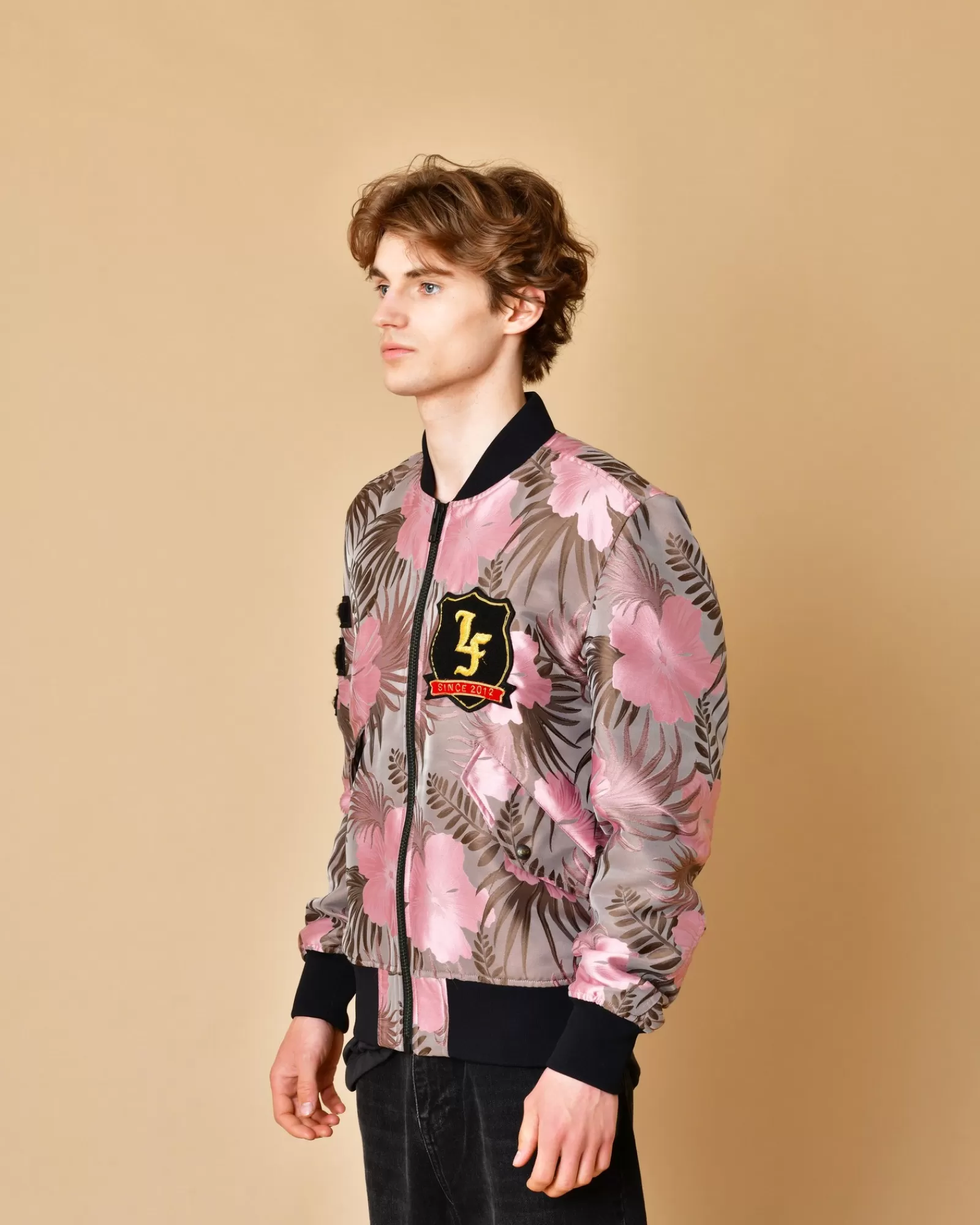 La Piscine Paris Veste en imprimé floral et taupe Lords & Fools Rose Online