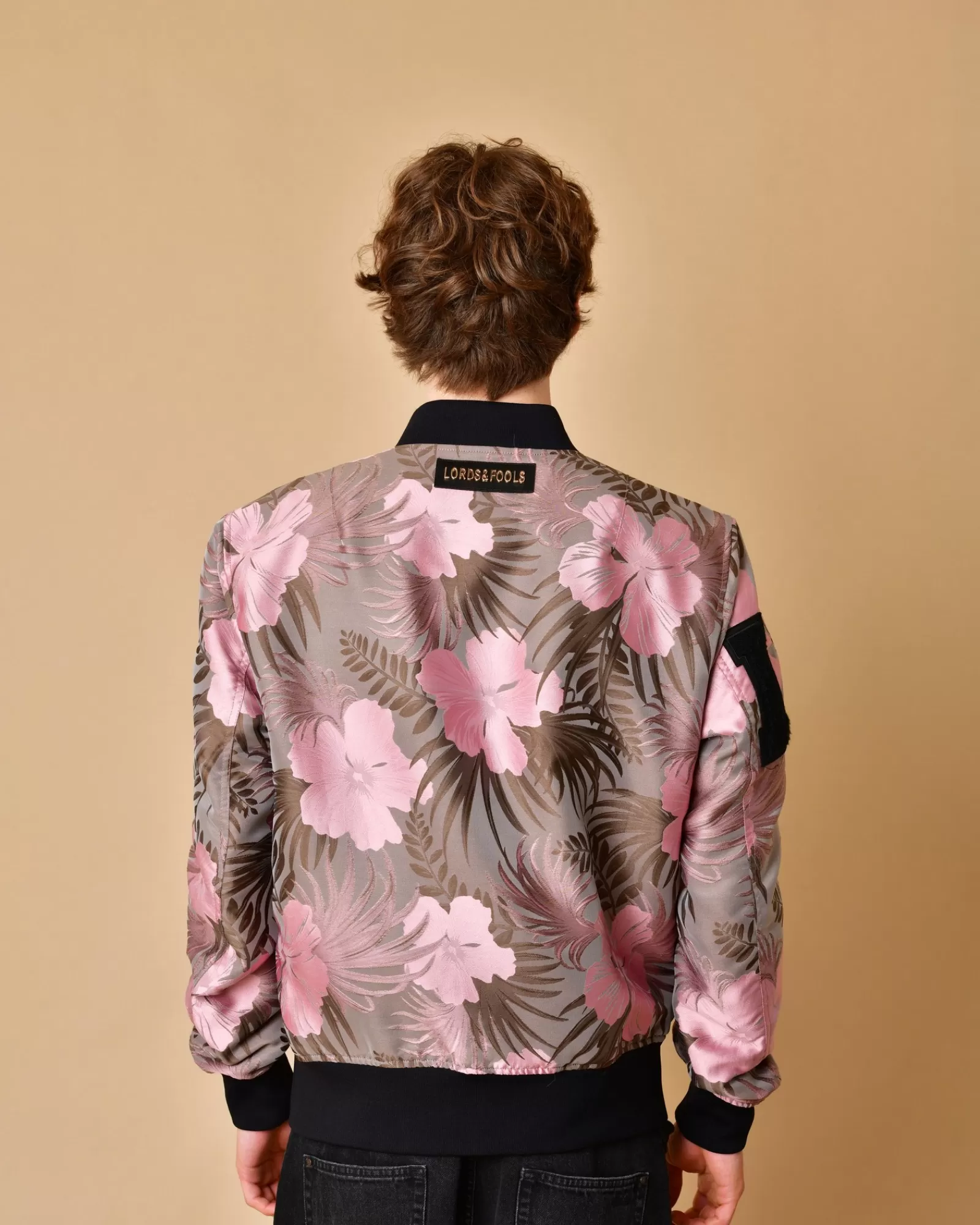 La Piscine Paris Veste en imprimé floral et taupe Lords & Fools Rose Online