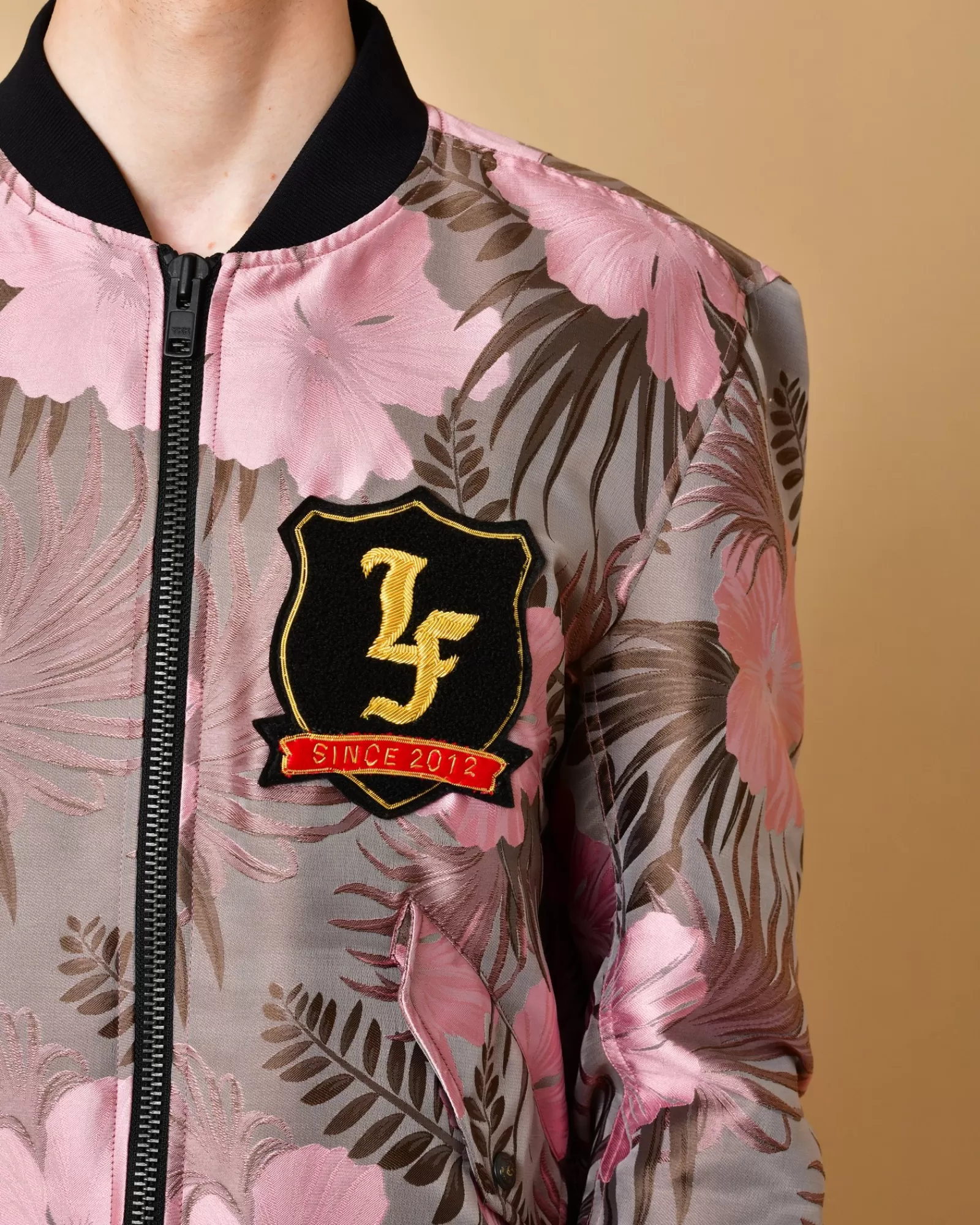 La Piscine Paris Veste en imprimé floral et taupe Lords & Fools Rose Online