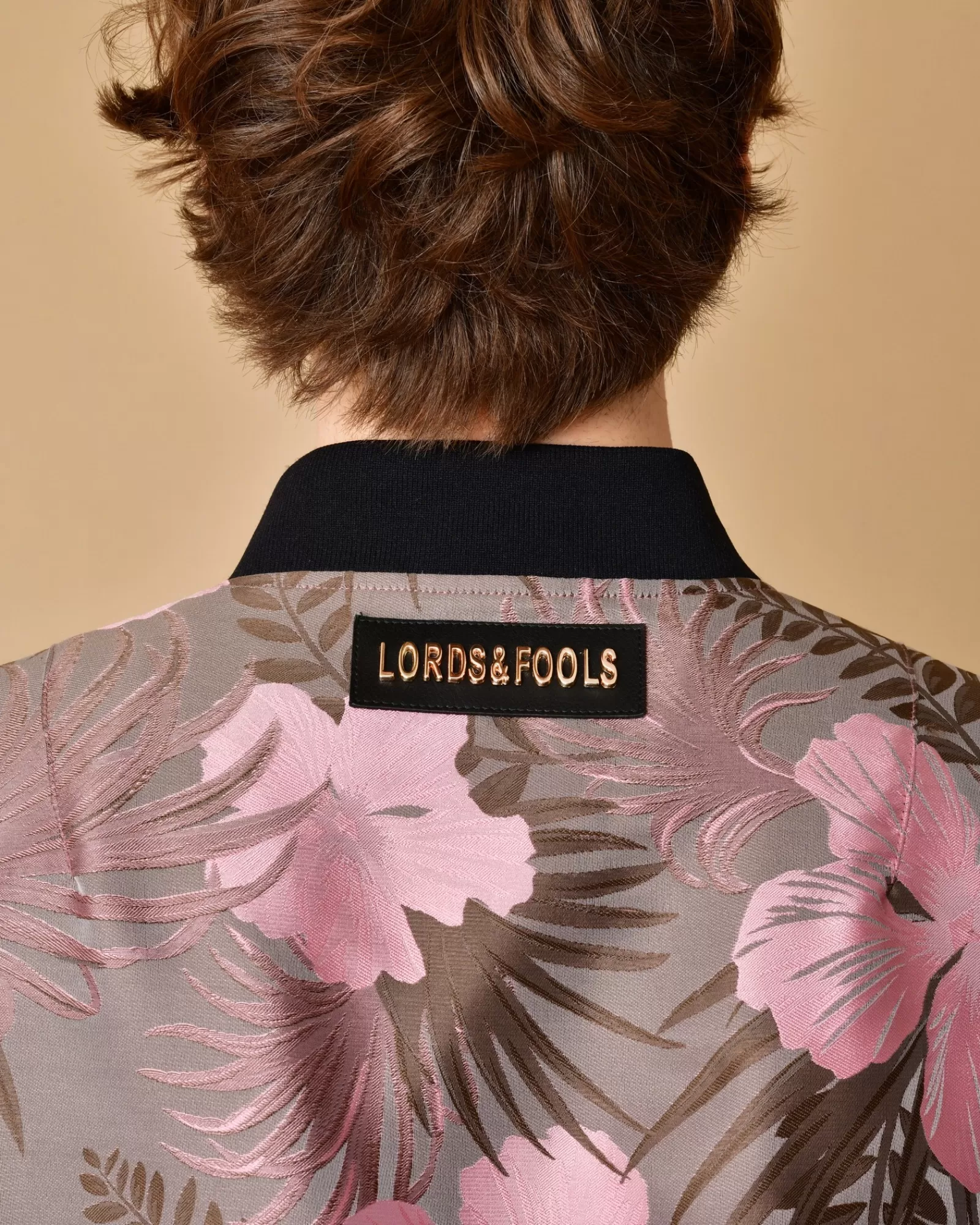 La Piscine Paris Veste en imprimé floral et taupe Lords & Fools Rose Online