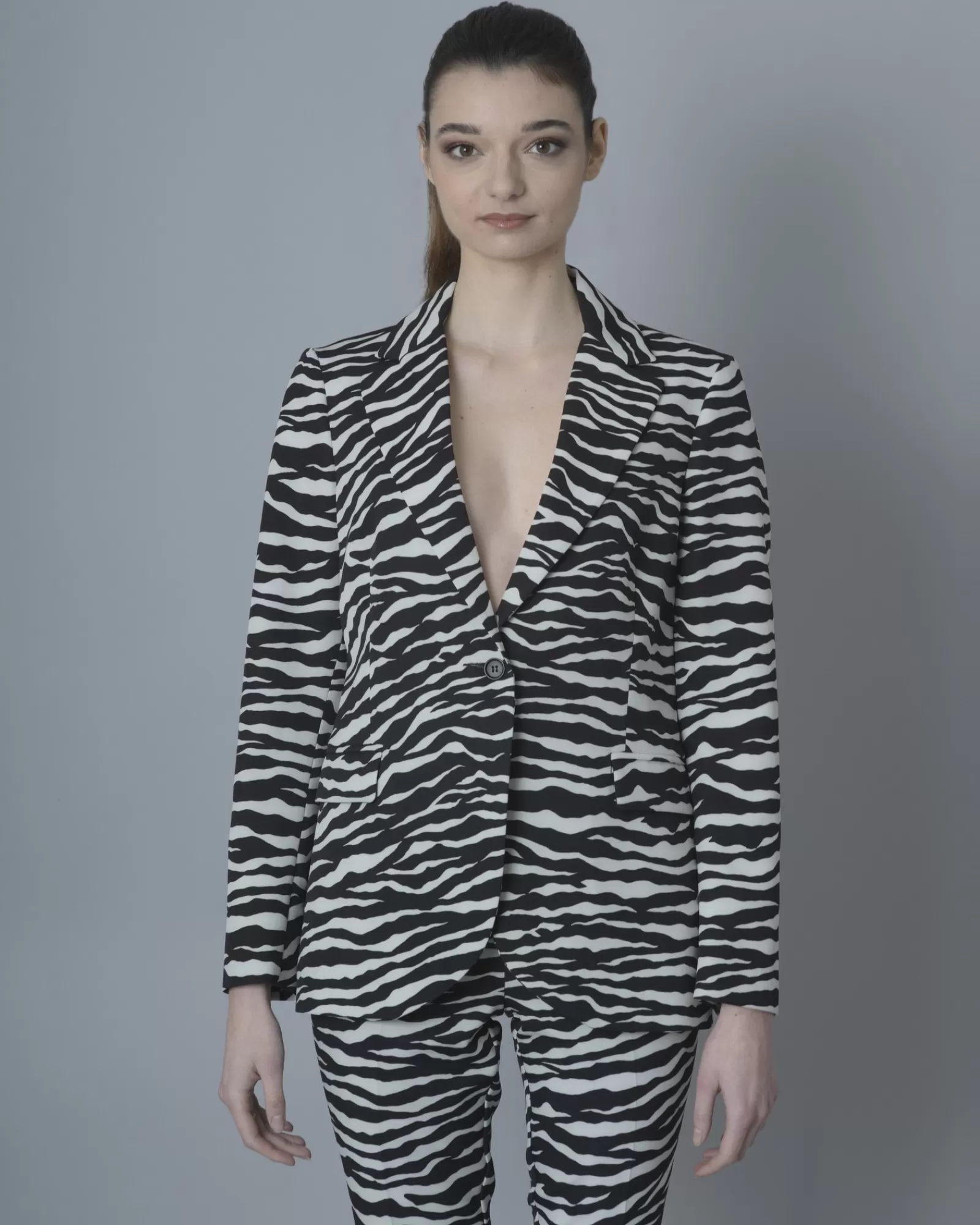 La Piscine Paris Veste imprimée P.A.R.O.S.H Noir Fashion
