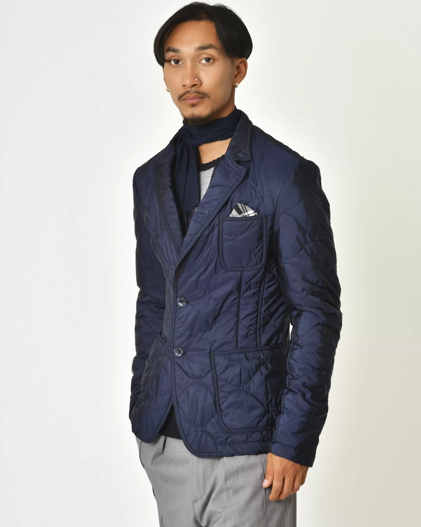 La Piscine Paris Veste matelassée imperméable Xagon Man Bleu Best Sale